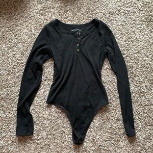 american eagle button up body suite